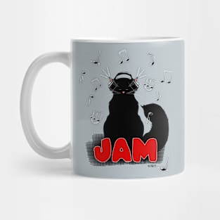 Black Cat Poe Mug